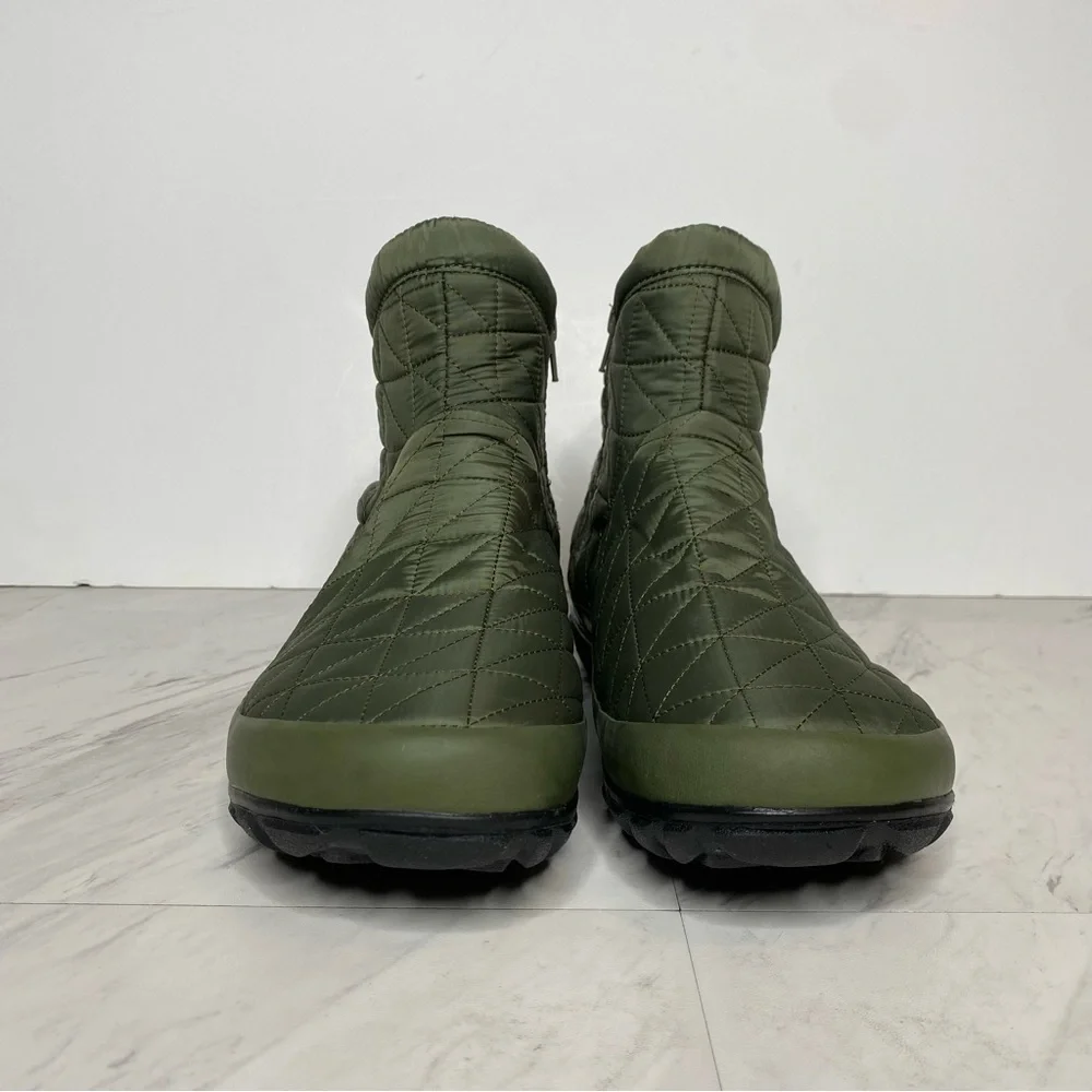 Bogs Snowday II Short Green Puffer Boot 10